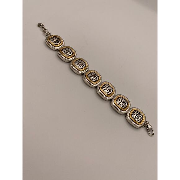 Brighton Spin Master 2 Tone Gold Plated Bracelet - Picture 2 of 5